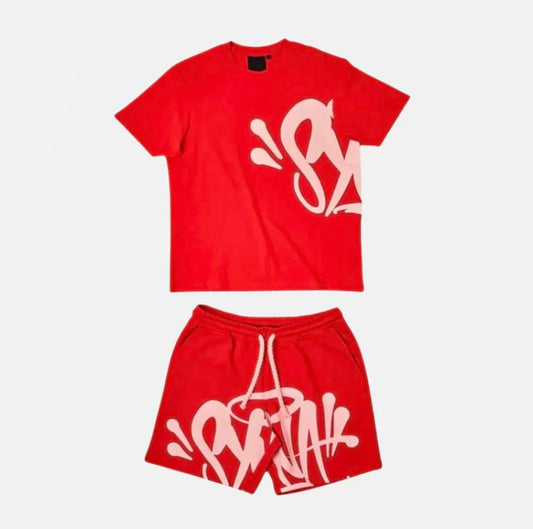 Syna world short Red set