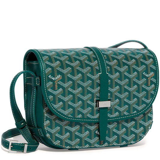 Goyard Belvedere Green Bag