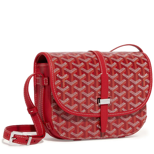 Goyard Belvedere Red Bag