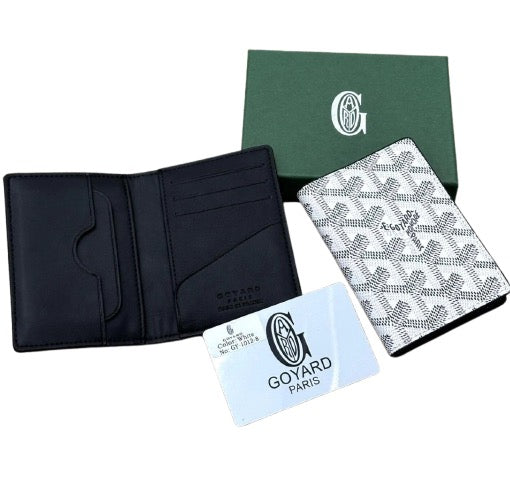 Goyard Wallet White