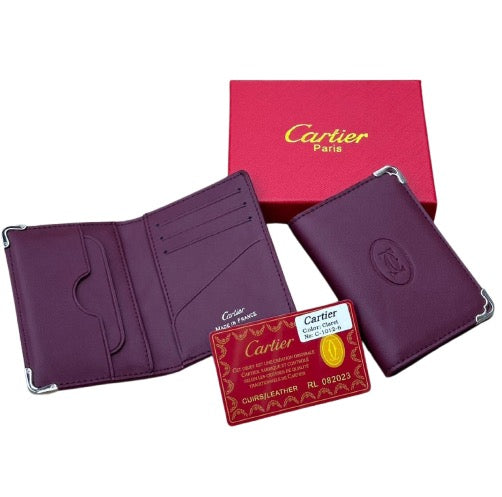 Cartier Wallet Claret