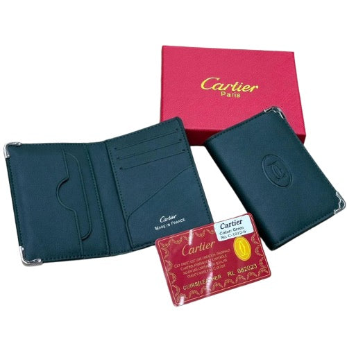 Cartier Wallet Green