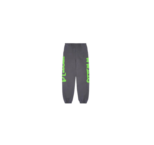 Sp5der Beluga Green&Grey Sweatpants