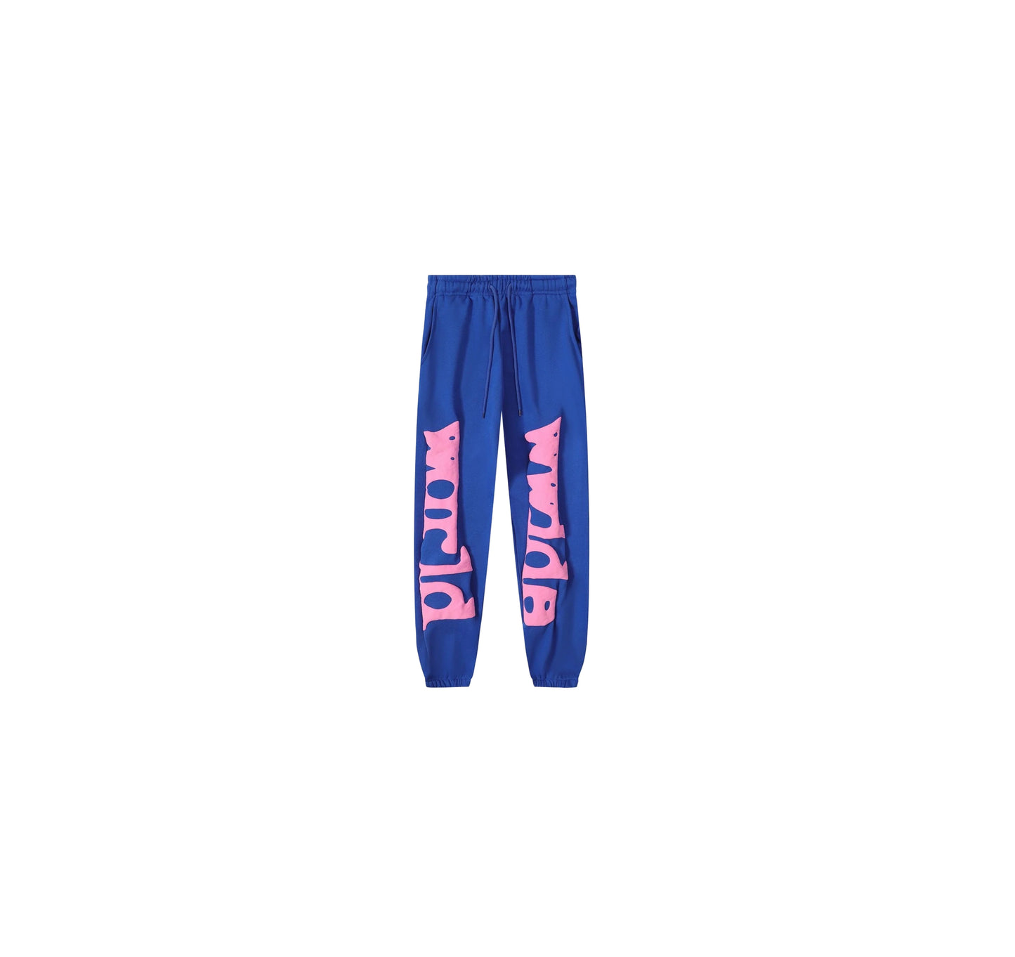 Sp5der Beluga Blue&Pink Sweatpants