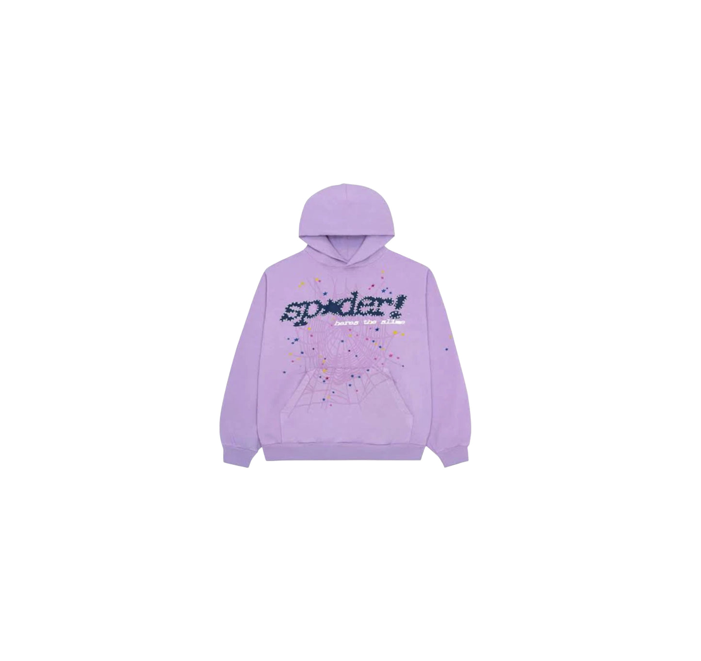 Sp5der Purple Hoodie