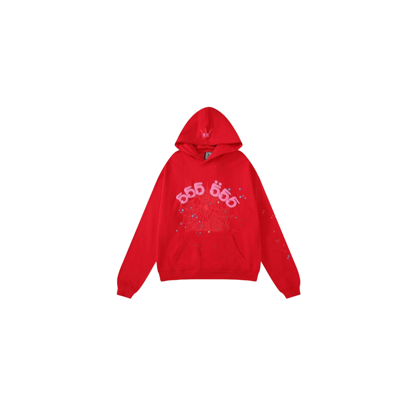 Sp5der Red Hoodie