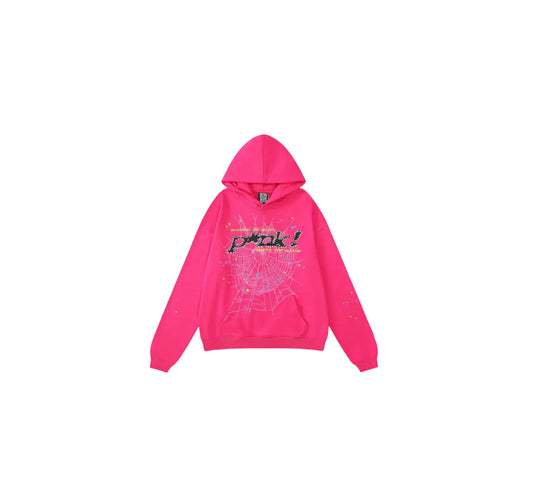 Sp5der p*nk Pink Hoodie